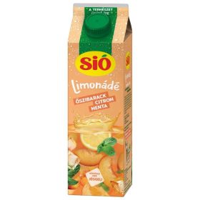 SIÓ LIMONÁDÉ ŐSZIBARACK-CITROM-MENTA 6% 1L