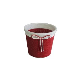 PAPÍRKASPÓ MASNIS 9-88/PIROS D13,5XH13CM 1DB
