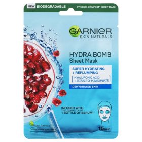   GARNIER SKIN NATURALS TEXTIL MASZK AQUA BOMB GRÁNÁTALMA 28G