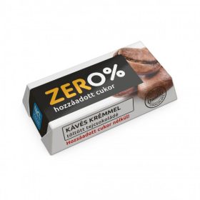 SZERENCSI ZERO TEJCSOKOLÁDÉ SZELET KÁVÉ 21G