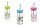 ÜVEG+SZÍVÓSZÁL DEKOR 250ML M-326 1DB
