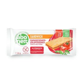   ABONETT SANDWICH GLUTÉNMENTES PARADICSOMOS ZÖLDFŰSZERES 26G