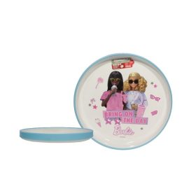 TÁNYÉR LAPOS MŰANYAG PREMIUM BARBIE 1DB