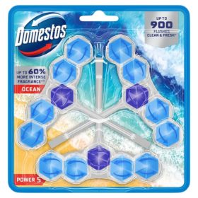 DOMESTOS POWER5 WC RÚD OCEAN 3X50G