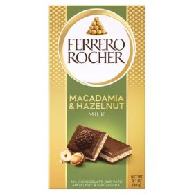 FERRERO ROCHER TÁBLACSOKOLÁDÉ MAKADÁMIA 90G