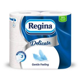 REGINA DELICATE GENTLE WC PAPÍR ILLATMENTES 3RÉTEGŰ 4TEK