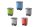 EKOLUX SZEMETES PEDÁLOS  2X10,5L 1DB