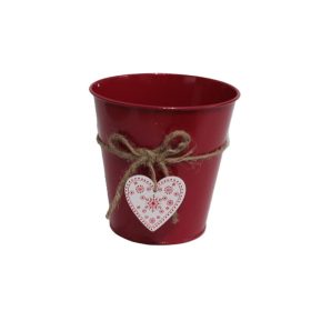 KASPÓ BÁDOG LOGÓVAL 140-B-531/M D18X16HXD13CM 1DB