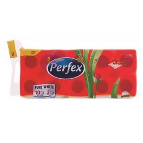 PERFEX BONI WC PAPÍR 3 RÉTEG 10TEK