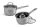 EDENBERG LÁBAS INOX ÜVEG FEDŐVEL 16CM EB-6013 1DB