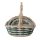 KOSÁR RATTAN FONOTT FÜLES OVÁL CIRMOS 54-208-31X23XH9,5/14,5/31CM 3DB 1CS