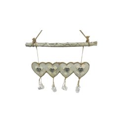 AJTÓDÍSZ SZÍV SZÜRKE 210-ADF-6 40XH28/50CM 1DB