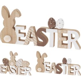   (HÚSV) DEKORÁCIÓ EASTER FELIRAT MDF 29X3X13,5CM GR8000620 1DB