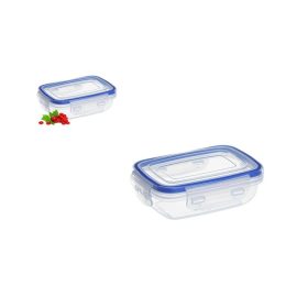   TÁROLÓDOBOZ SZÖGLETES ALACSONY PATENTZÁRAS K327 300ML 1DB