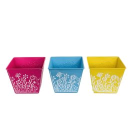 KASPÓ BÁDOG KOCKA MIX 140-B-22-17 13X13XH11CM 120/3 1DB