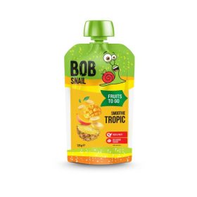   BOB-SNAIL ON-THE-GO FRUIT SMOOTHIE BANÁN-ANANÁSZ-MANGÓ 120G