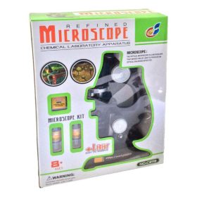  MIKROSZKÓP KLT ELEMES VILÁGÍTÓS 19X24CM DOBOZBAN KR4211 1DB