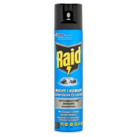 RAID ROVARÍRTÓ AEROSOL REPÜLŐ ROVAROKRA 400ML