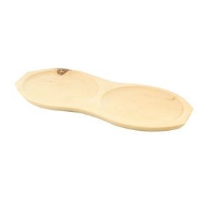 TÁLALÓ FA 2RÉSZES 46CM 1DB
