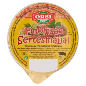 ORSI FINOMSÁG PÁSTÉTOM SERTÉSMÁJJAL 100G