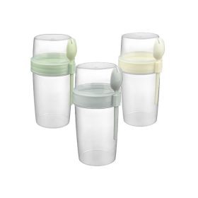 POHÁR JOGHURTOS MŰZLIS KANÁLLAL MŰANYAG 700ML TP765 1DB