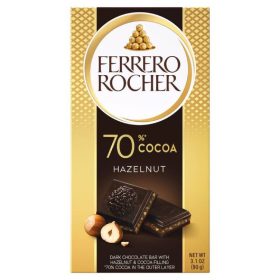 FERRERO ROCHER PRÉMIUM TÁBLÁS CSOKOLÁDÉ DARK 70% 90G