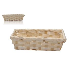 KOSÁR BAMBUSZ NATÚR 8-2401 20X12X5CM 1DB
