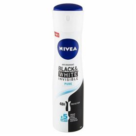 NIVEA DEO SPRAY BLACK&WHITE INVISIBLE PURE 150ML
