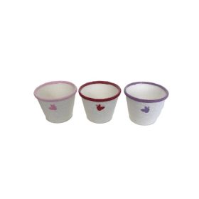   PAPÍRKASPÓ EGYSZÍNŰ PILLANGÓ D13 9-13/FEHÉR D13XH11,5CM 1DB