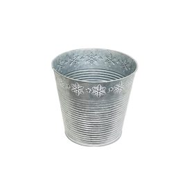   KASPÓ BÁDOG SZÜRKE HÓPIHÉS 140-B-22-45/L D18/13XH16,5CM 1DB