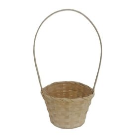   FLORENTIN BAMBUSZ ANTIKOLT FEHÉR 66-38-A/W D13XH9,5/29CM 10/150 1DB