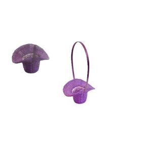   FLORENTIN BAMBUSZ KICSI LILA 12-54/18,5X13X11,5/33CM 10/160 1DB