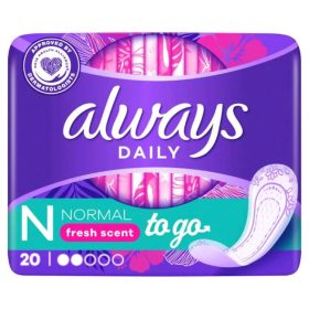 ALWAYS DAILIES TISZTASÁGI BETÉT NORMAL TO GO 20DB