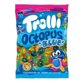 TROLLI GUMICUKOR OCTOPUS BLUE 100G