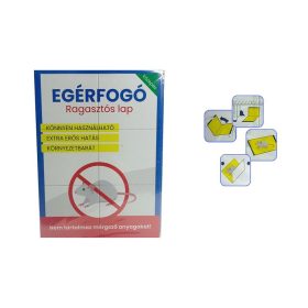 EGÉR-ROVARFOGÓ RAGASZTÓS LAP KÖZEPES 21X16CM 1DB