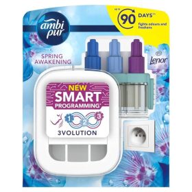   AMBI PUR 3VOLUTION LÉGFRISSITŐ ELEKTR.KÉSZ.+UT.LENOR SPRING 20ML