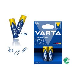 VARTA LONGLIFE POWER ELEM CERUZA ALKÁLI AA 2DB
