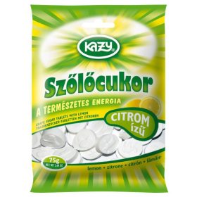 KAZY SZŐLŐCUKOR CITROMOS 75G