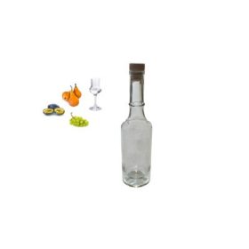   ÜVEG PÁLINKÁS MATYÓ MOTÍVUMÚ GRAVÍR MŰANYAG DUGÓVAL 350ML 1DB