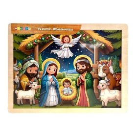 PUZZLE FA BETLEHEM 24DB-OS 30X21CM FA6124 1DB
