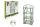 GREENHOUSE MELEGHÁZ 3SZINTES 50X45XH105CM CE7000160 1DB