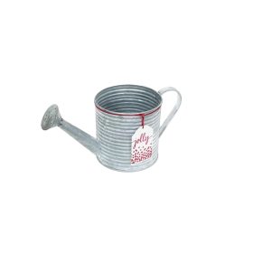 KANNA BÁDOG SZÜRKE PIROS LOGÓS 232-BK-52 D13XH13CM 1DB