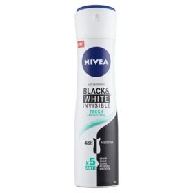 NIVEA DEO SPRAY BLACK&WHITE INVISIBLE FRESH 150ML