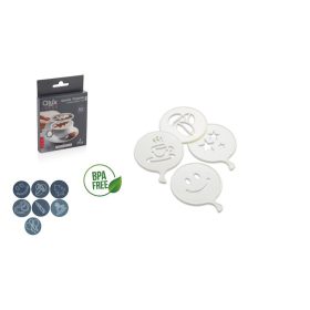 KÁVÉHAB DÍSZÍTŐ SABLON 4DB-OS L-00166 1CS