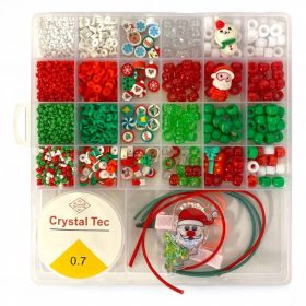GYÖNGY KARKÖTŐ KÉSZÍTŐ KARÁCSONYI 20X20CM KR4109 1DB