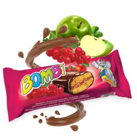BOMBI PUSZEDLI SZELET ALMÁS-RIBIZLIS 50G