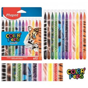   MAPED COLOR PEPS ANIMALS FILCTOLL KIMOSHATÓ 2,8MM 12SZÍN 1CS