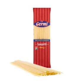 GYERMELYI GERMI TÉSZTA SPAGETTI TOJÁS NÉLKÜL 400G