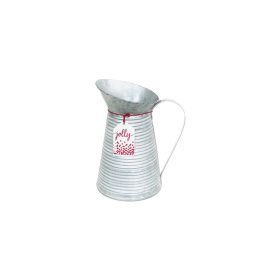   KANNA BÁDOG SZÜRKE PIROS LOGÓS 232-BK-51 15,5/17XH27CM 1DB