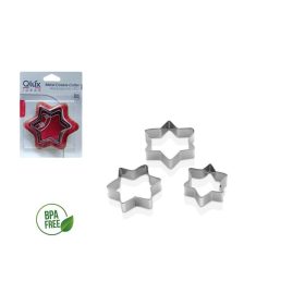 SÜTISZAGGATÓ FÉM CSILLAG 3DB L-00811 1CS